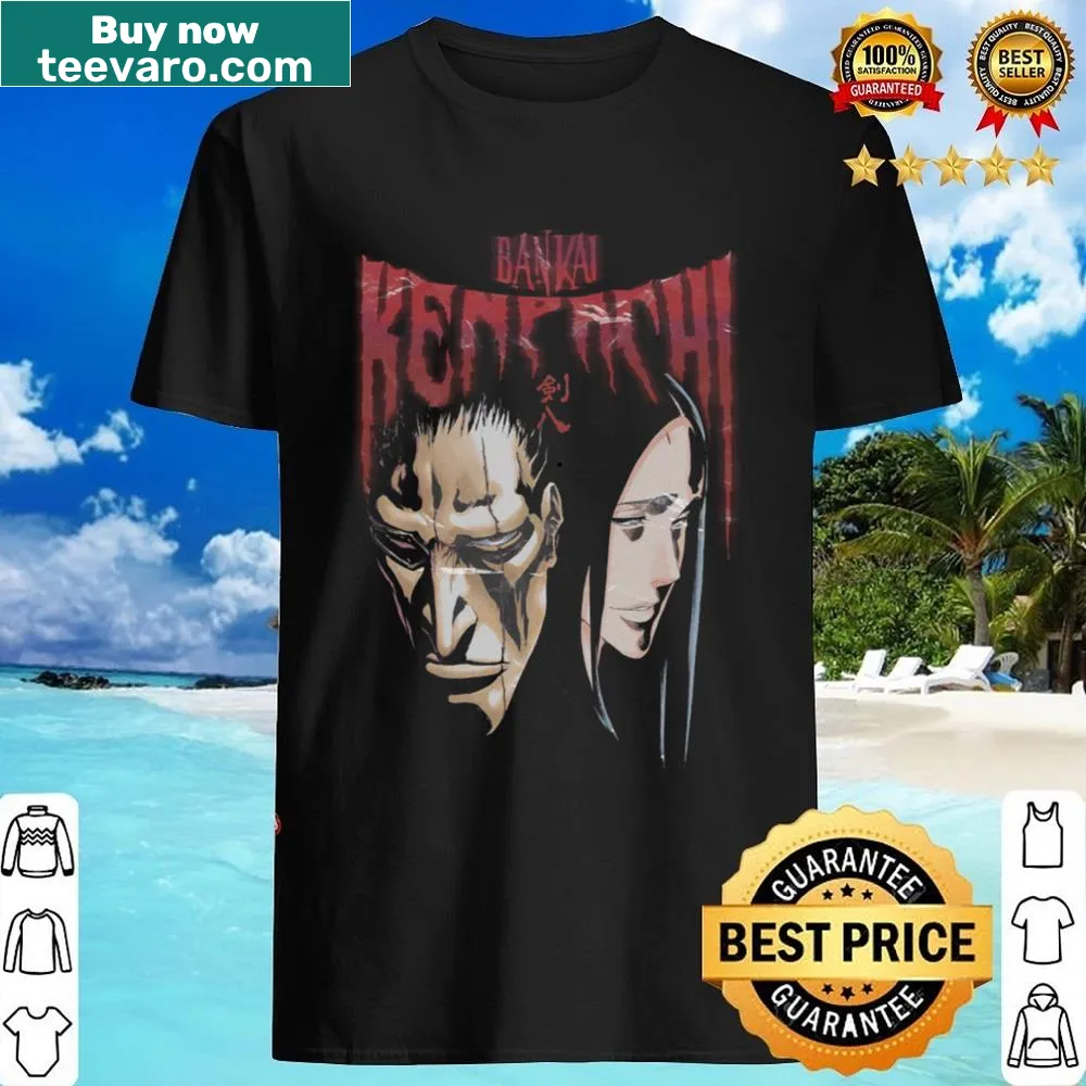 Illustrative shirt featuring Unohana Kinpachi Retsu from anime