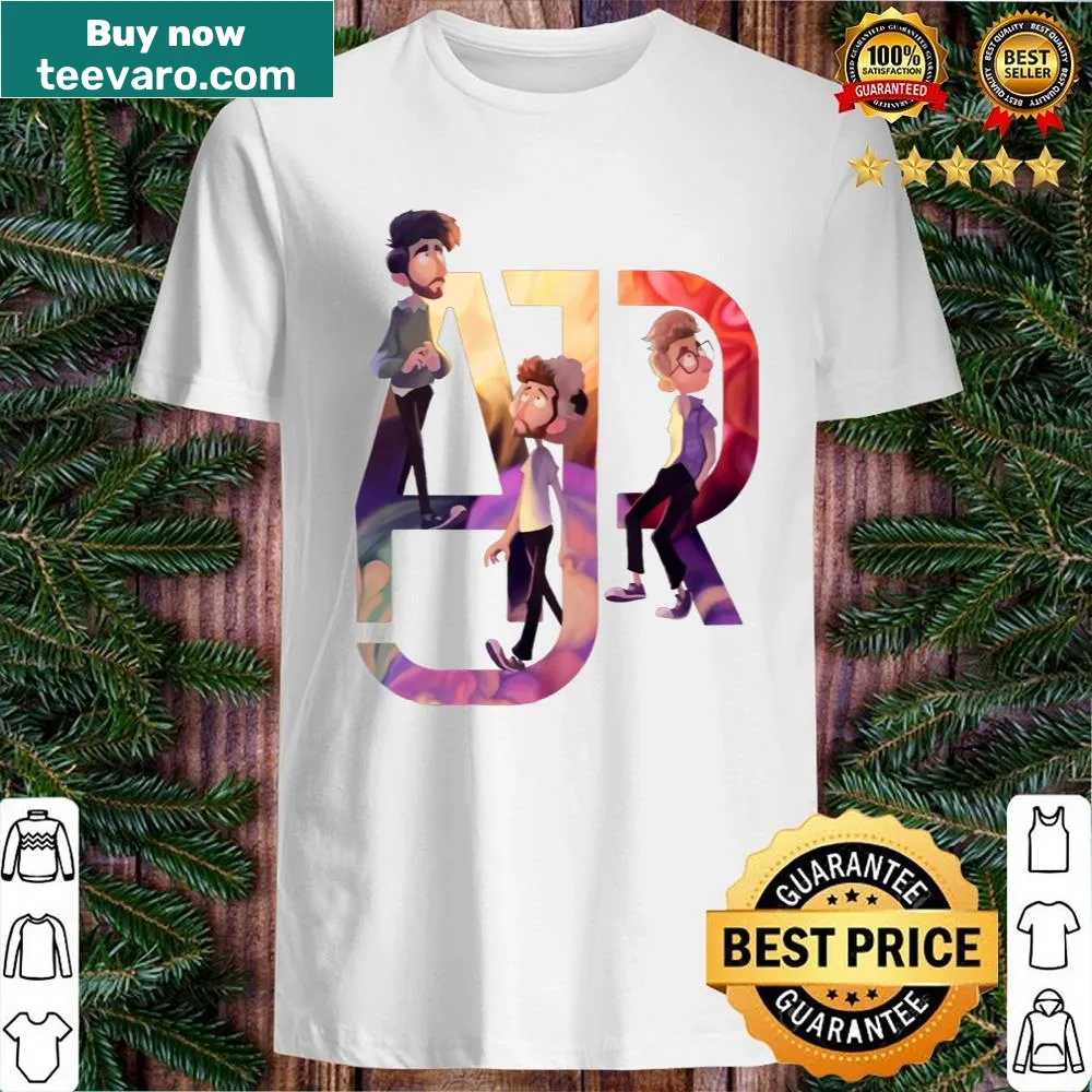 AJR The Click Galaxy themed shirt for fans with illustrative design