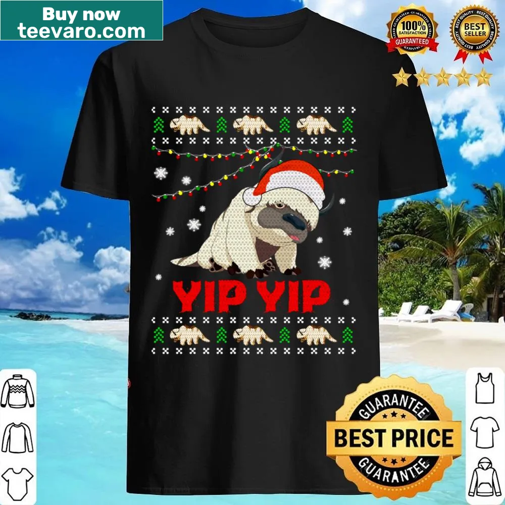 Cute Christmas shirt featuring Appa and 'Yip Yip' for fans