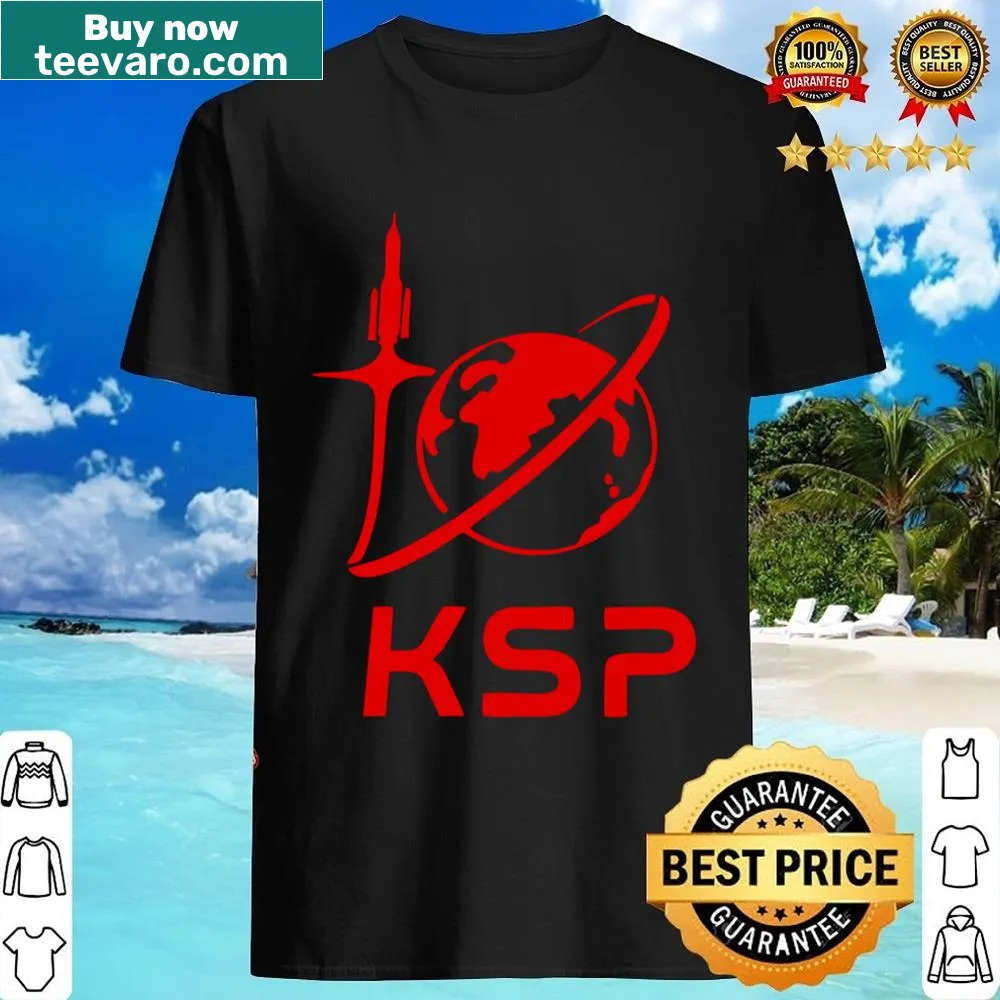 Humorous shirt celebrating Kerbal Space Program with 'Best Seller' text