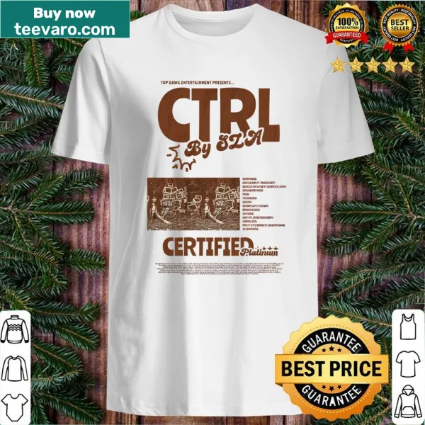 Bold typography shirt featuring 'Edition Sza' for music fans