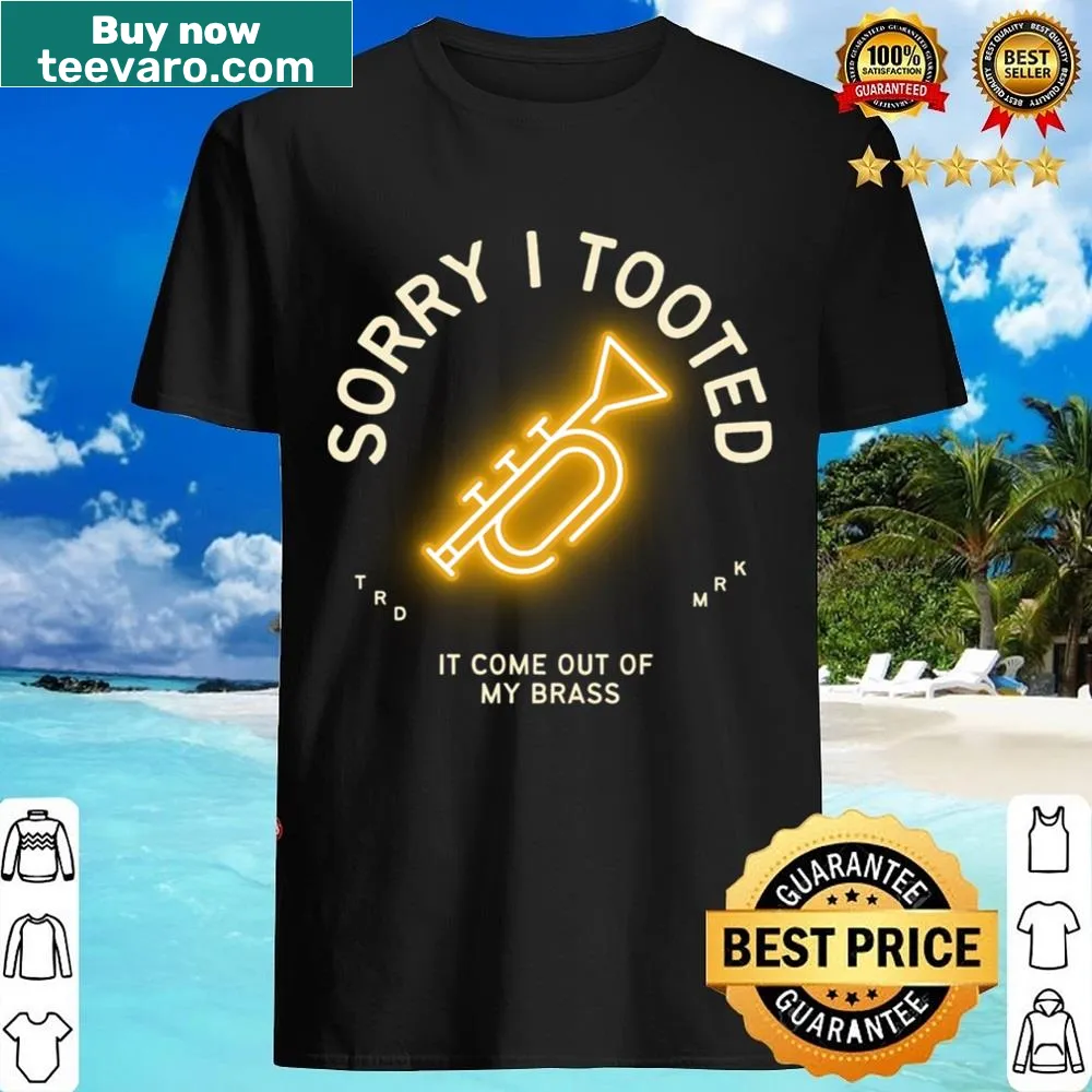 Shirt displaying '4th' for sarcastic trumpet players.