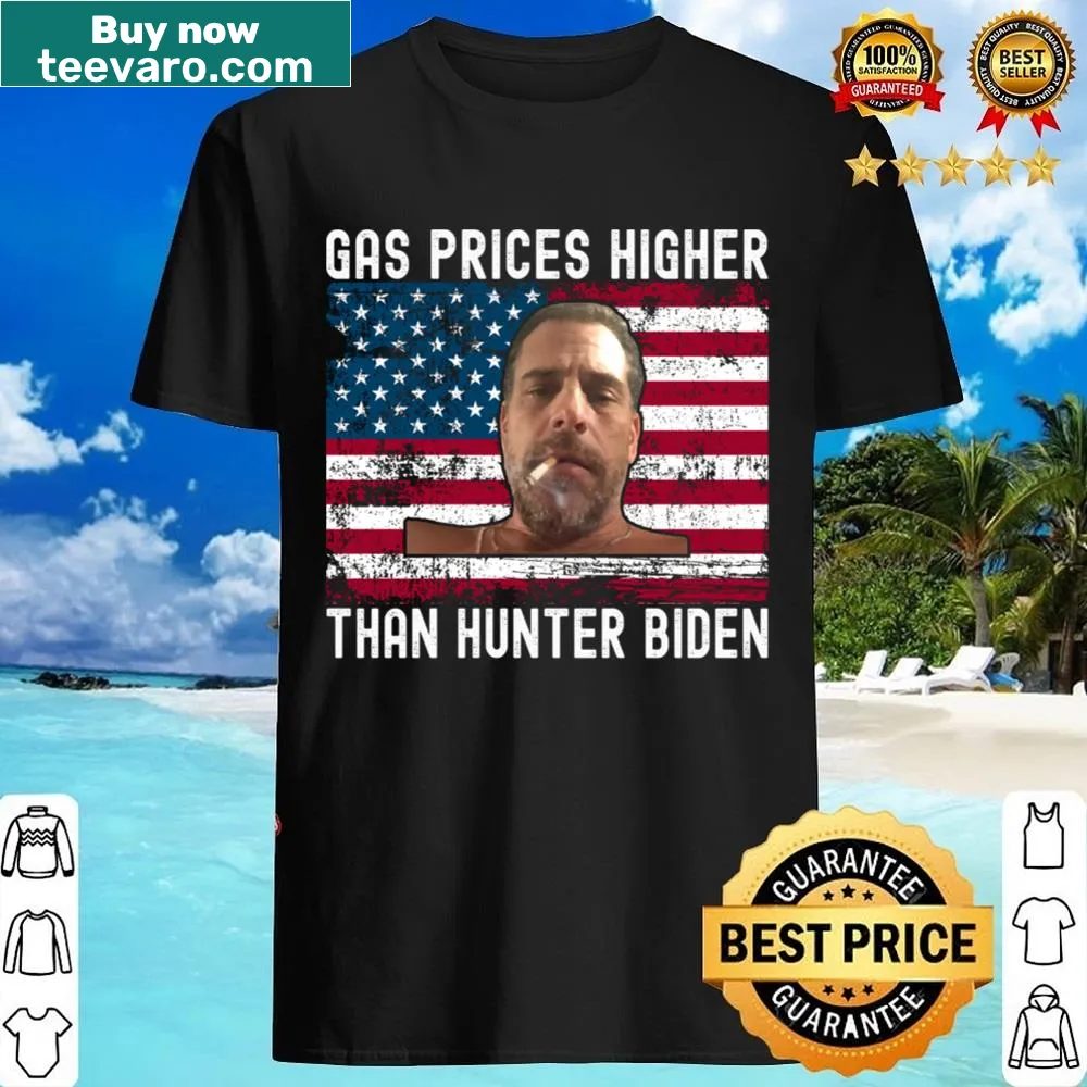 Edgy shirt expressing frustration over gas prices and politics