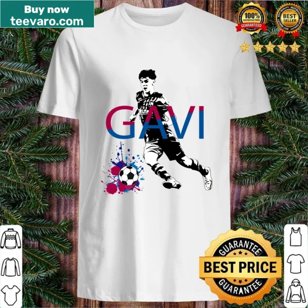 Bold shirt featuring 'Pablo Gavi' for football fans
