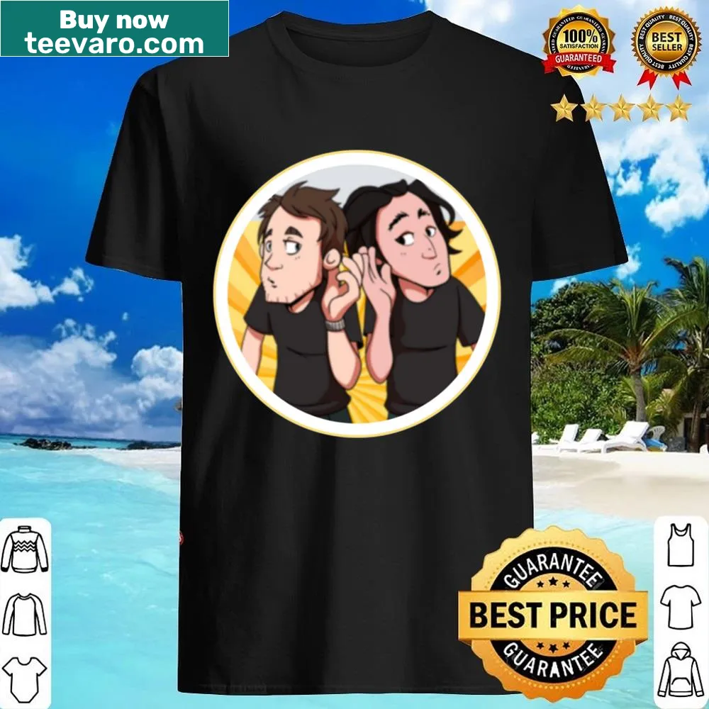 T-shirt featuring Hamish and Andy graphic