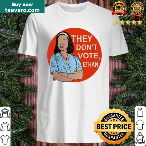 Harper character graphic from White Lotus on a T-shirt