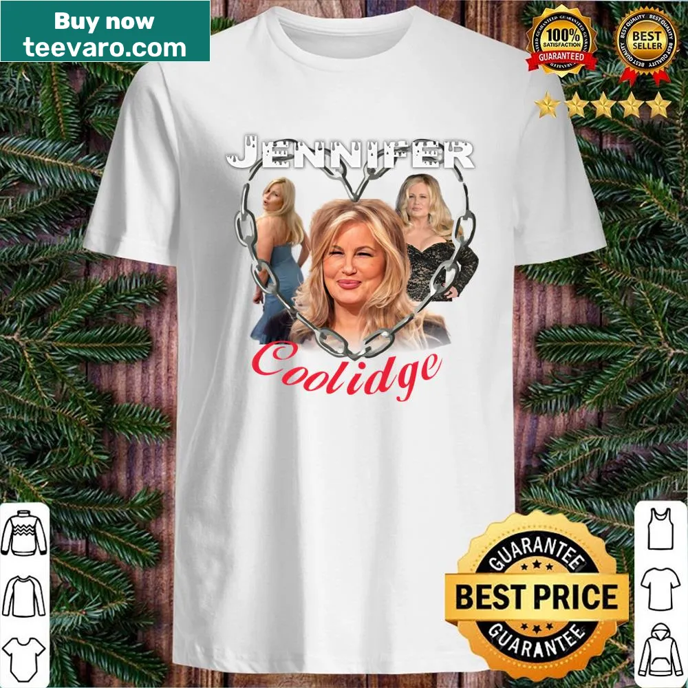 Playful shirt featuring a fun phrase related to Jennifer Coolidge