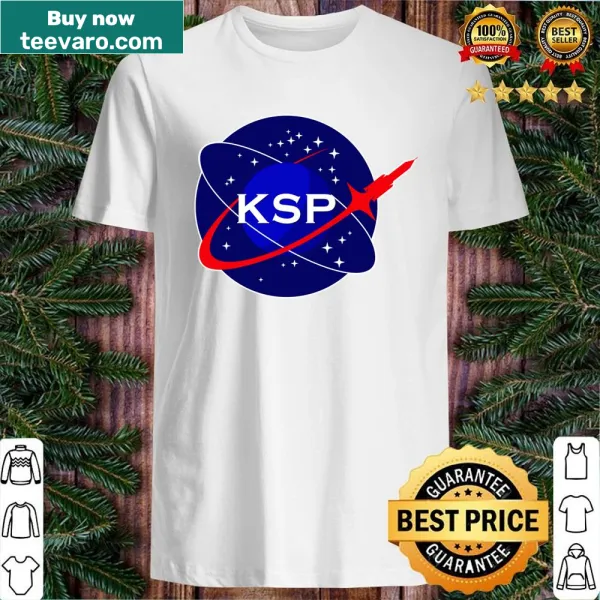 KSP Space Agency logo shirt depicting a creative design