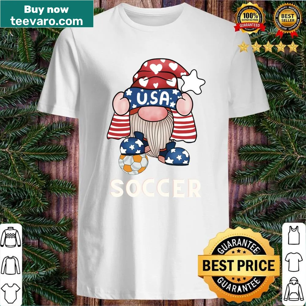 Cool shirt with American flag and sports graphic for fans