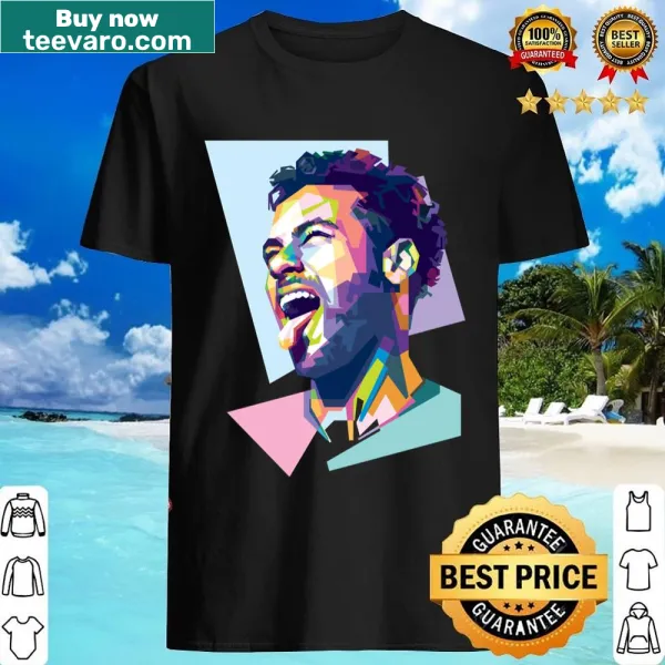 Wpap style shirt featuring Neymar Jr. graphic