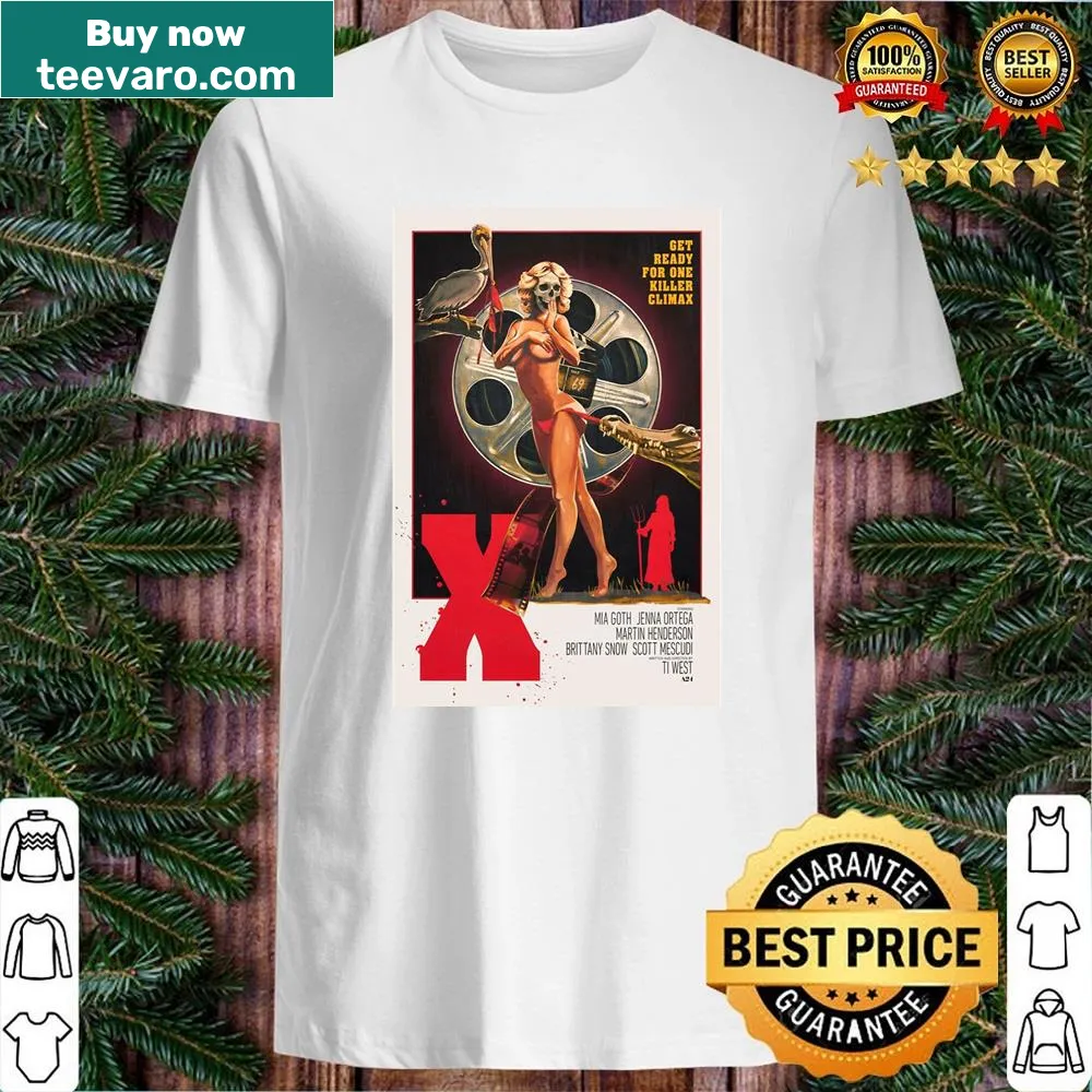 Vintage movie poster design shirt for cinema lovers