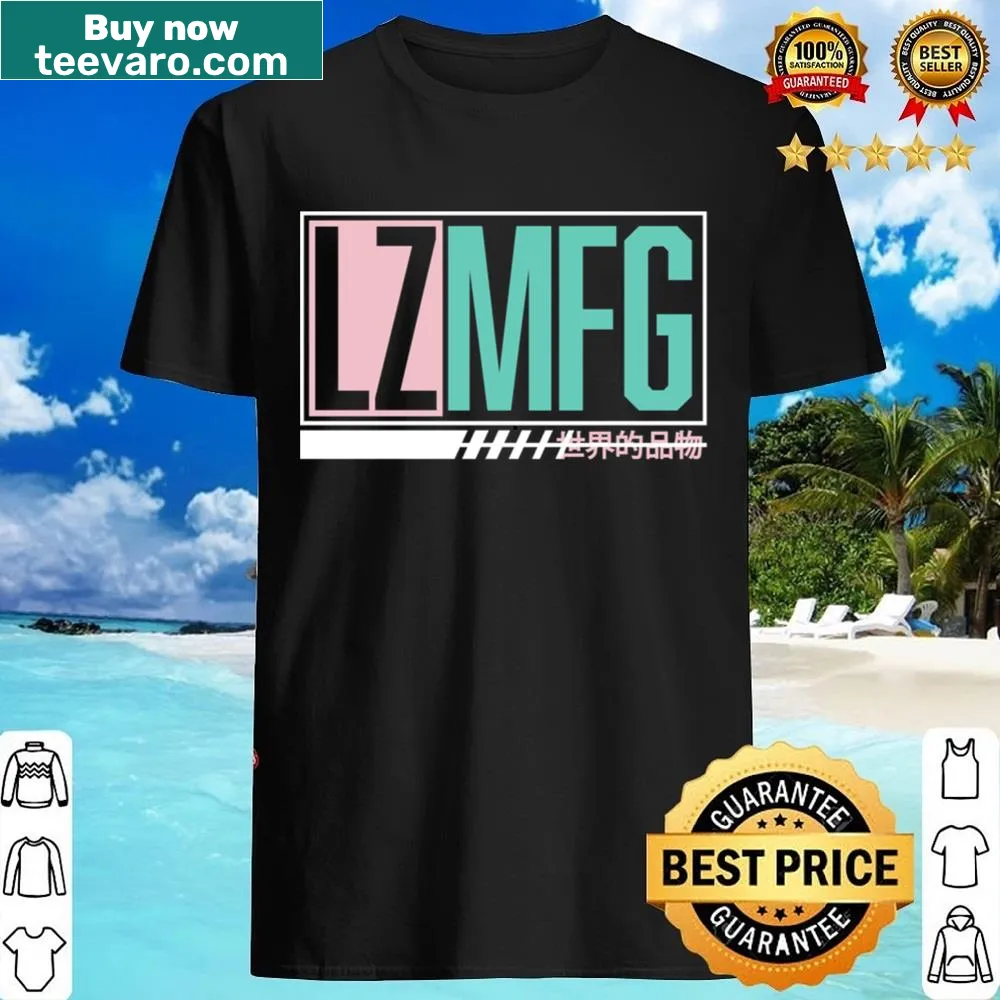 Minimalist Lzmfg shirt featuring Adam Lz branding