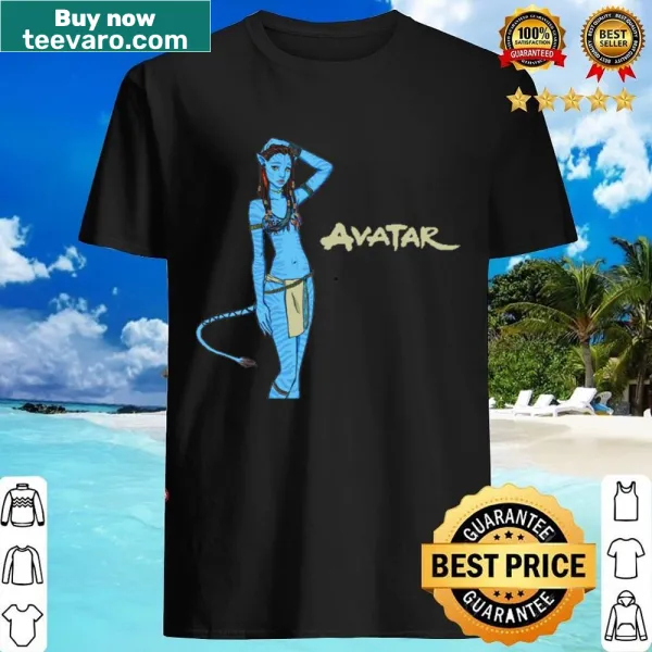 Shirt featuring an illustration inspired by the Avatar movie franchise