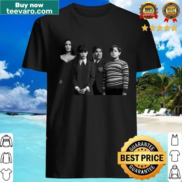 Enid Sinclair inspired shirt featuring dark, whimsical illustration