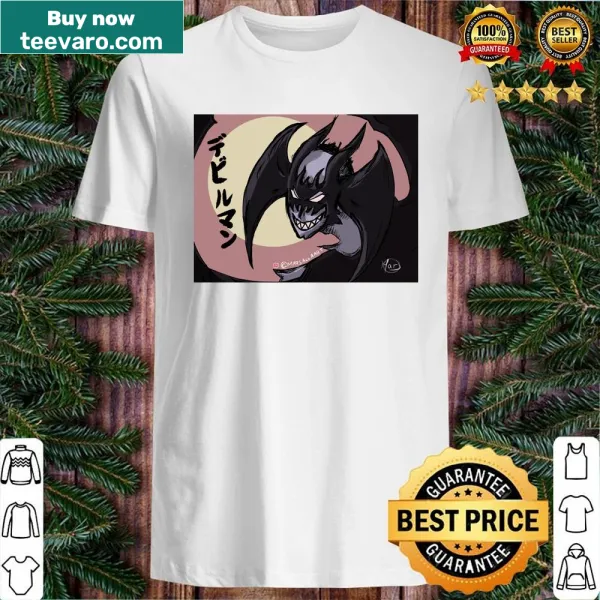 Graphic shirt inspired by Devilman character and themes.