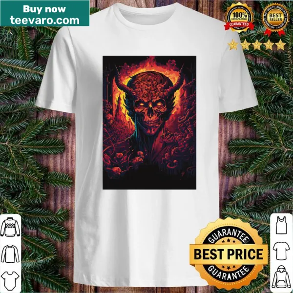Fantasy-themed t-shirt featuring Malebolge illustration