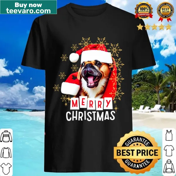 Funny holiday shirt celebrating dog decor and family love