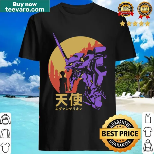 Retro shirt inspired by Neon Genesis Evangelion