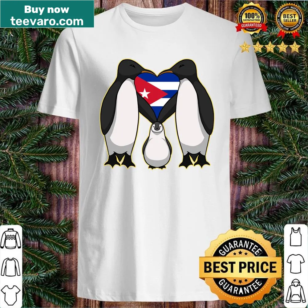 Illustration of a penguin representing Cuba
