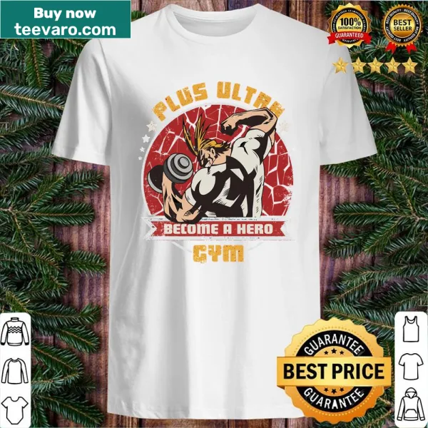 Gym shirt with the phrase 'Plus Ultra' in motivational typography