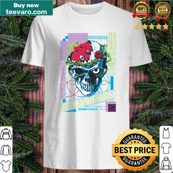 Skull Knight graphic shirt from the Berserk series