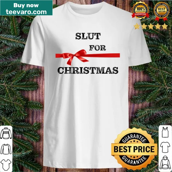 Bold and edgy Christmas shirt design