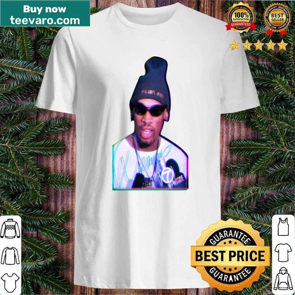 90s retro Dennis Rodman shirt celebrating basketball history