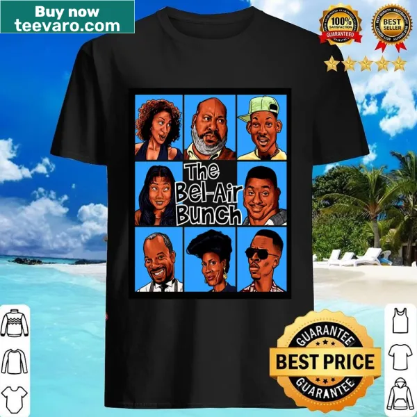 Parody art shirt featuring Fresh Prince and Brady Bunch styles