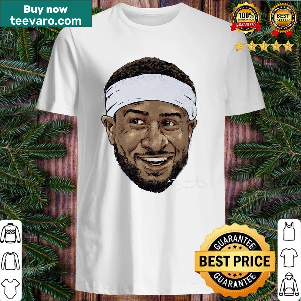 Illustration of Gary Payton II in a Golden State Warriors shirt