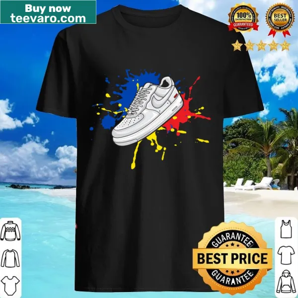 Bold Hype White Sneaker shirt honoring sneaker culture