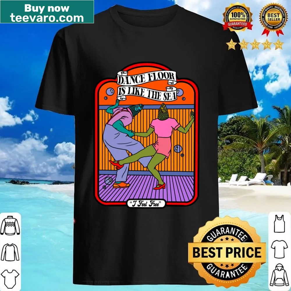 Inspirational I Feel Free shirt with positive message