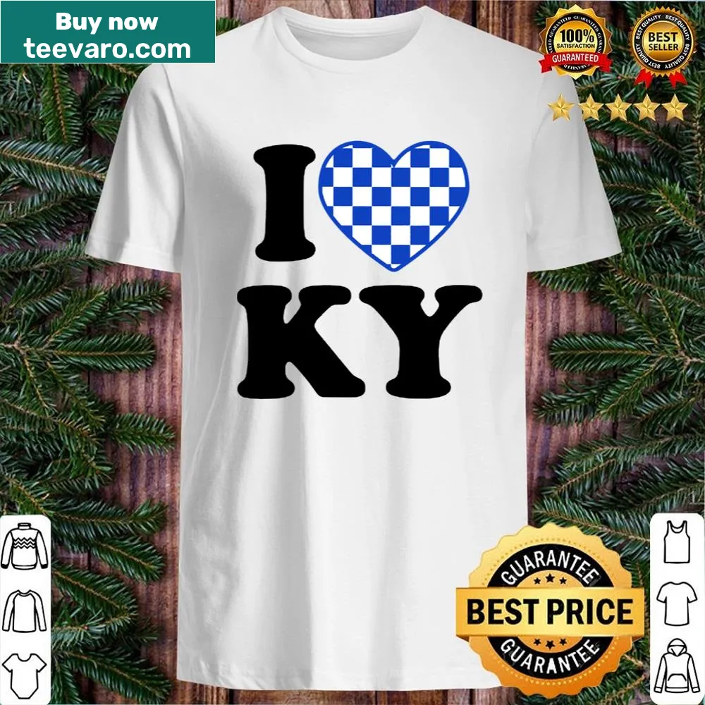 I Heart Ky t-shirt celebrating Kentucky.