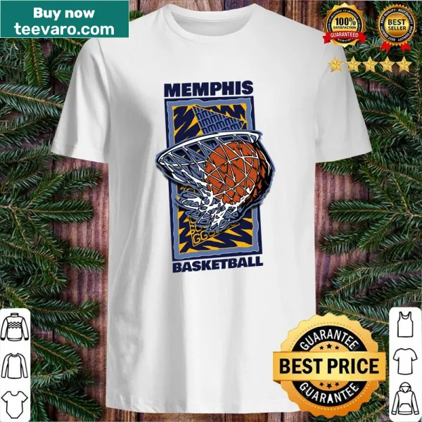 Retro Memphis basketball shirt inspired by 90's style