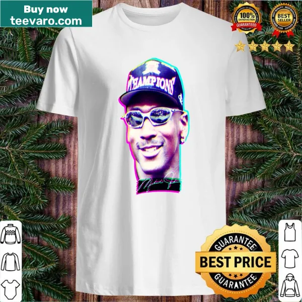 Retro shirt featuring Michael Jordan graphics