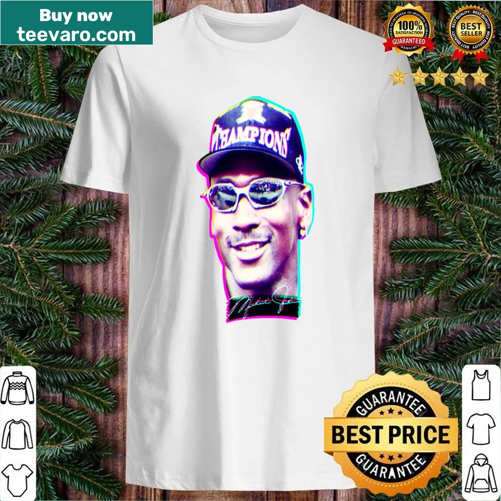 Retro shirt featuring Michael Jordan graphics