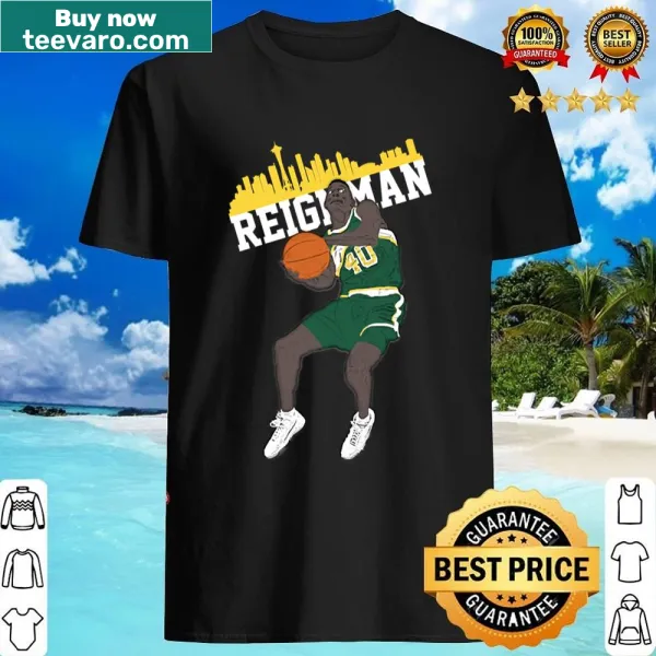 Bold typography celebrating Seattle's sports culture on a shirt