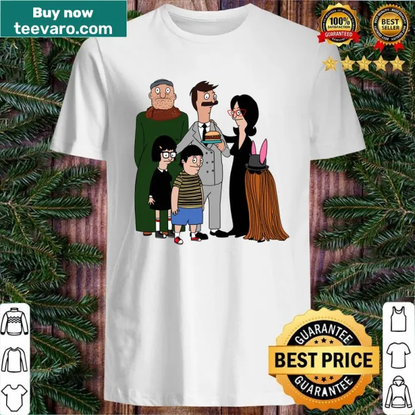 Illustration of the Belcher family from the animated series.