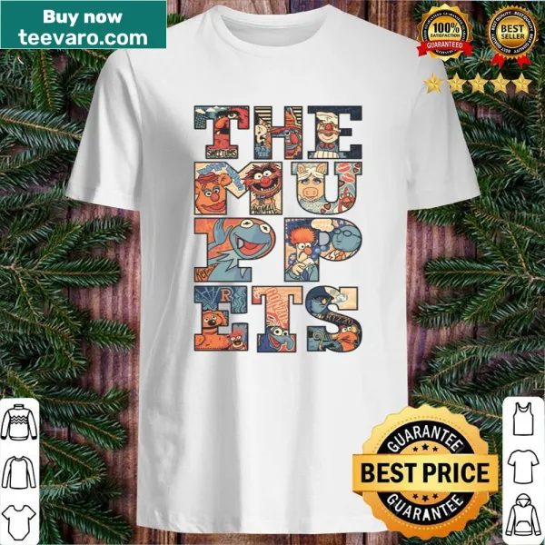 Shirt featuring iconic Muppets from Christmas Carol