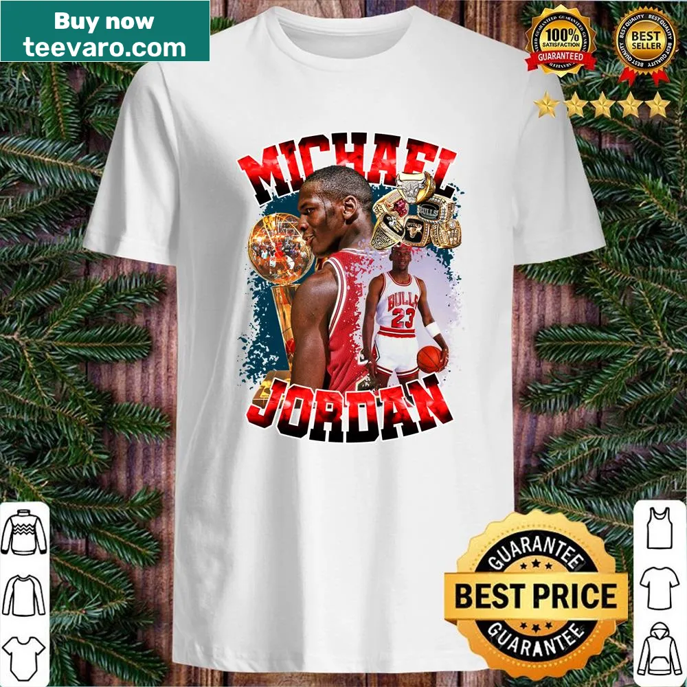 Vintage shirt featuring Michael Jordan graphic