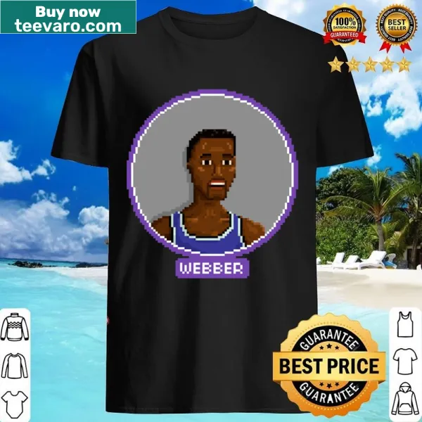 Webber shirt with playful typography design