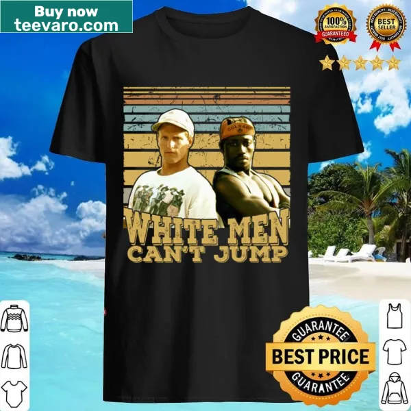 White Men Can't Jump shirt with vintage-inspired design