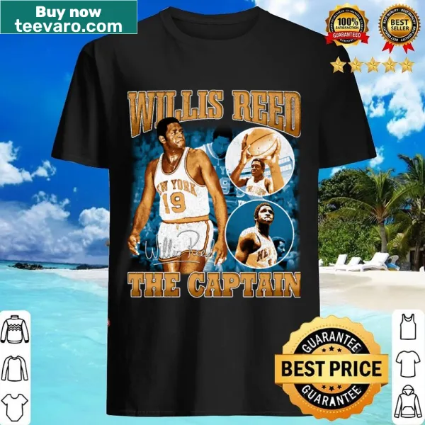 Willis Reed The Captain vintage shirt with signature design