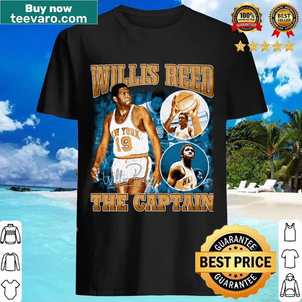 Willis Reed The Captain vintage shirt with signature design