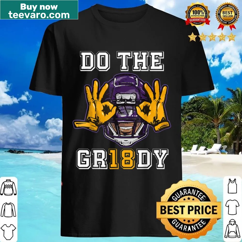 Shirt featuring the phrase 'Do The Griddy' in a fun design