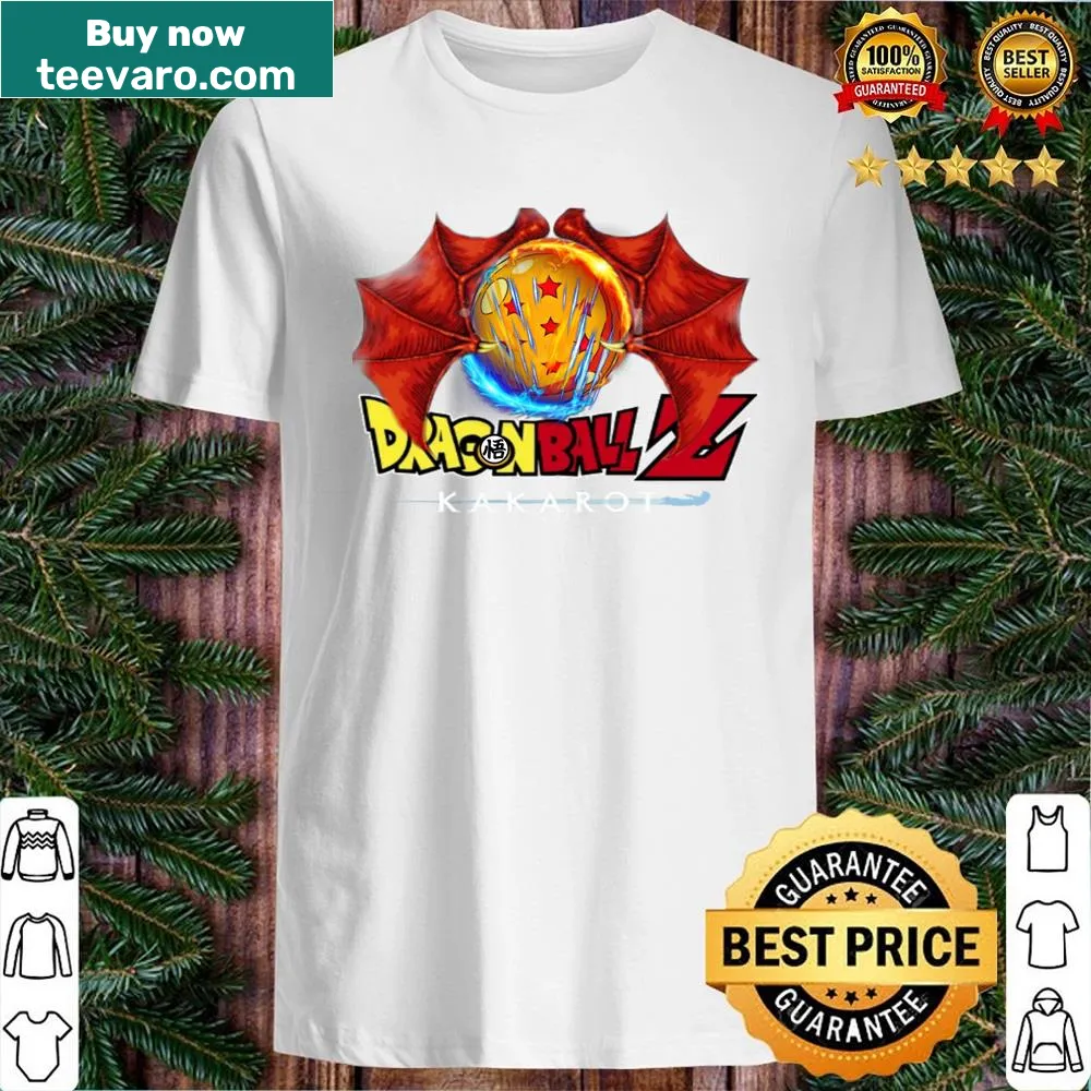 Nostalgic graphic of Dragonball characters on a shirt