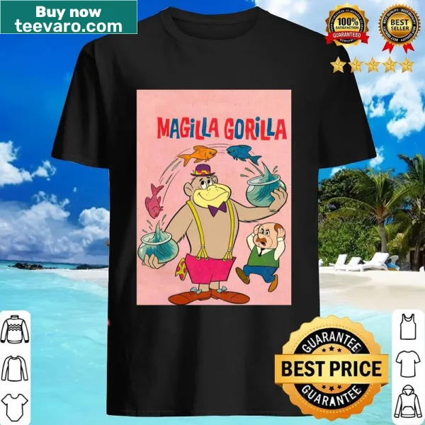 Nostalgic shirt featuring Magilla Gorilla from 1964