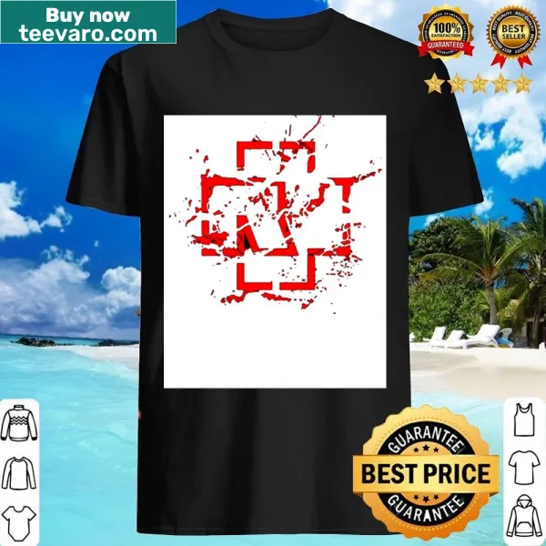 Shirt featuring the Red Ramms logo in a minimalist design