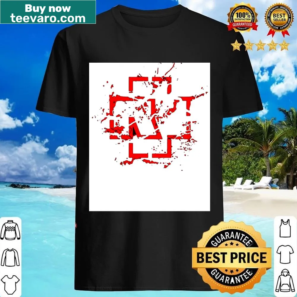 Shirt featuring the Red Ramms logo in a minimalist design