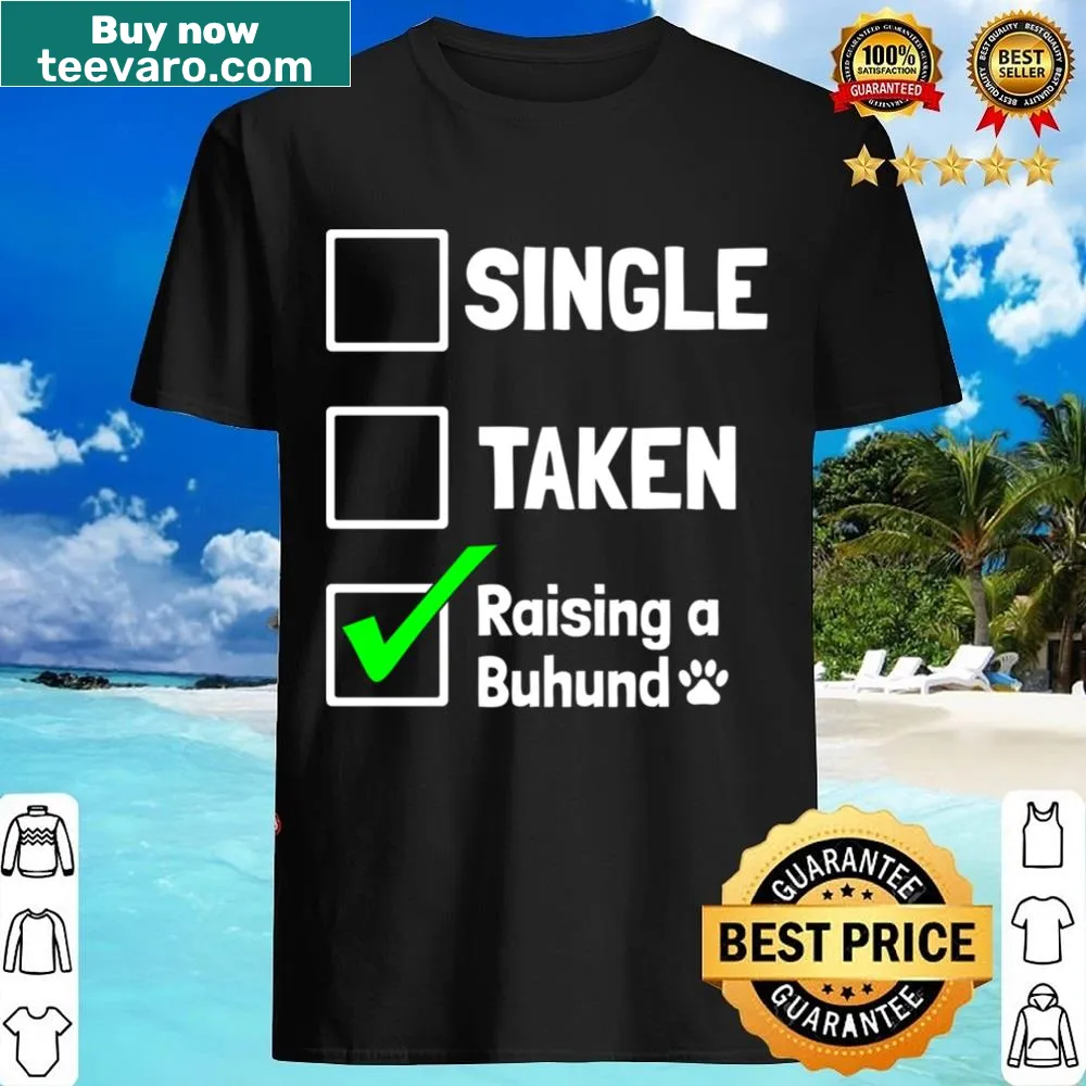 Funny shirt for Buhund puppy lovers with a playful status graphic