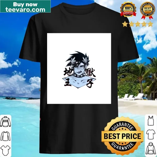 Illustrated t-shirt featuring Zagreus from mythology